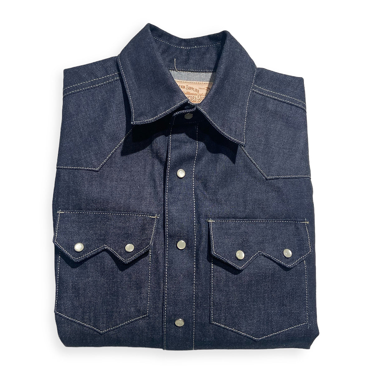 Raw shops denim work shirt