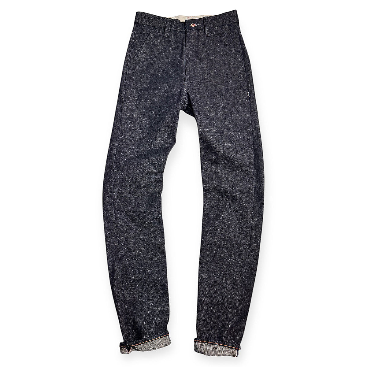 OPSTK 29W 39L 997 Miner Fit -#0505 16oz Japanese INDIGO 'Secret Denim" Selvage Denim Chino Model