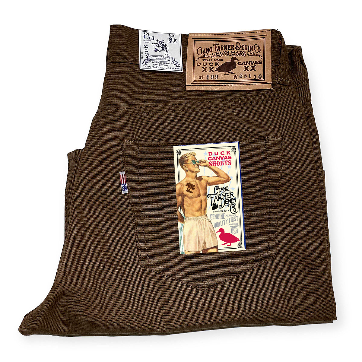 12oz Duck Canvas TIMBER 5 POCKET Version SHORTS 905 FIT