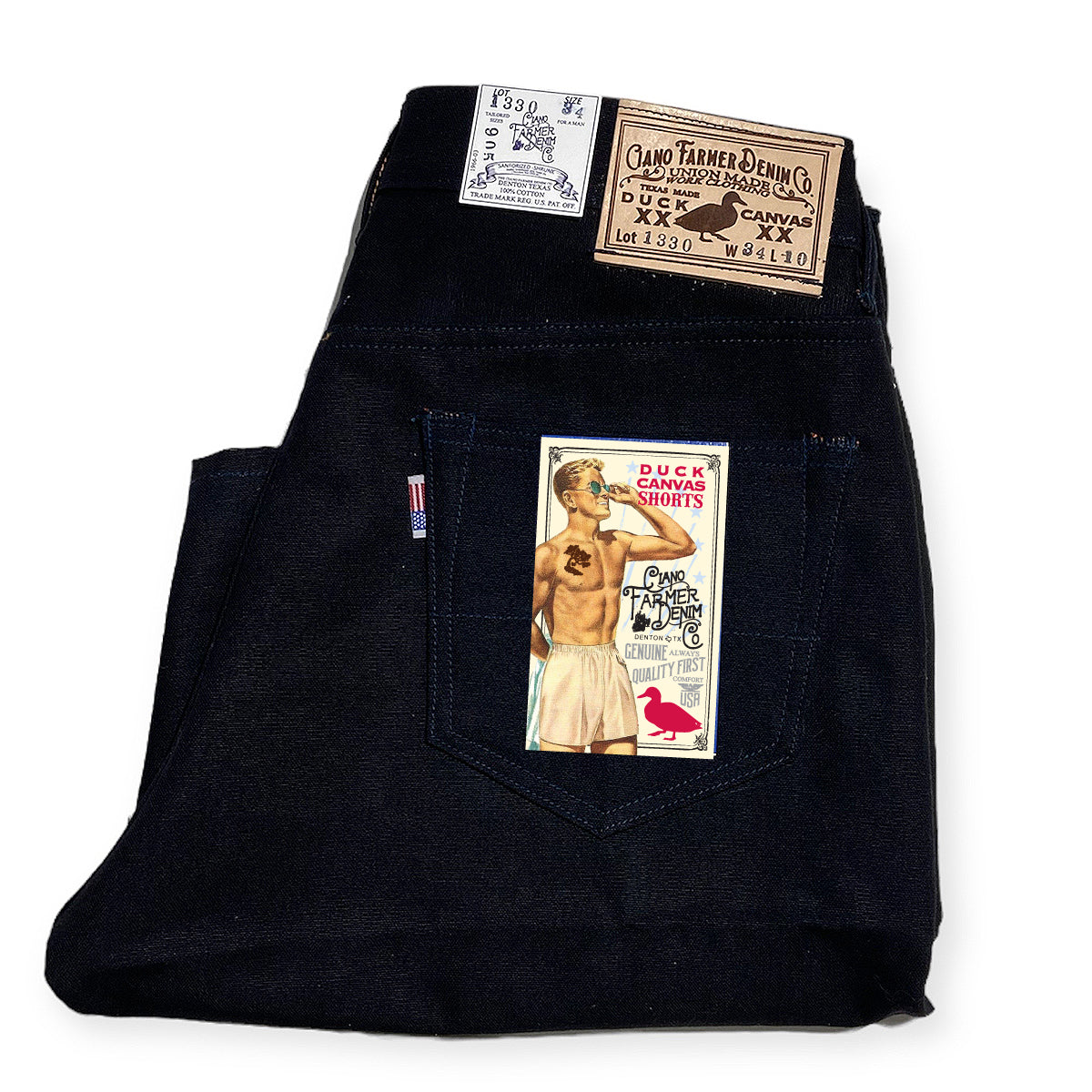 12oz Duck Canvas Midnight NAVY 5 Pocket Short 905 FIT Only