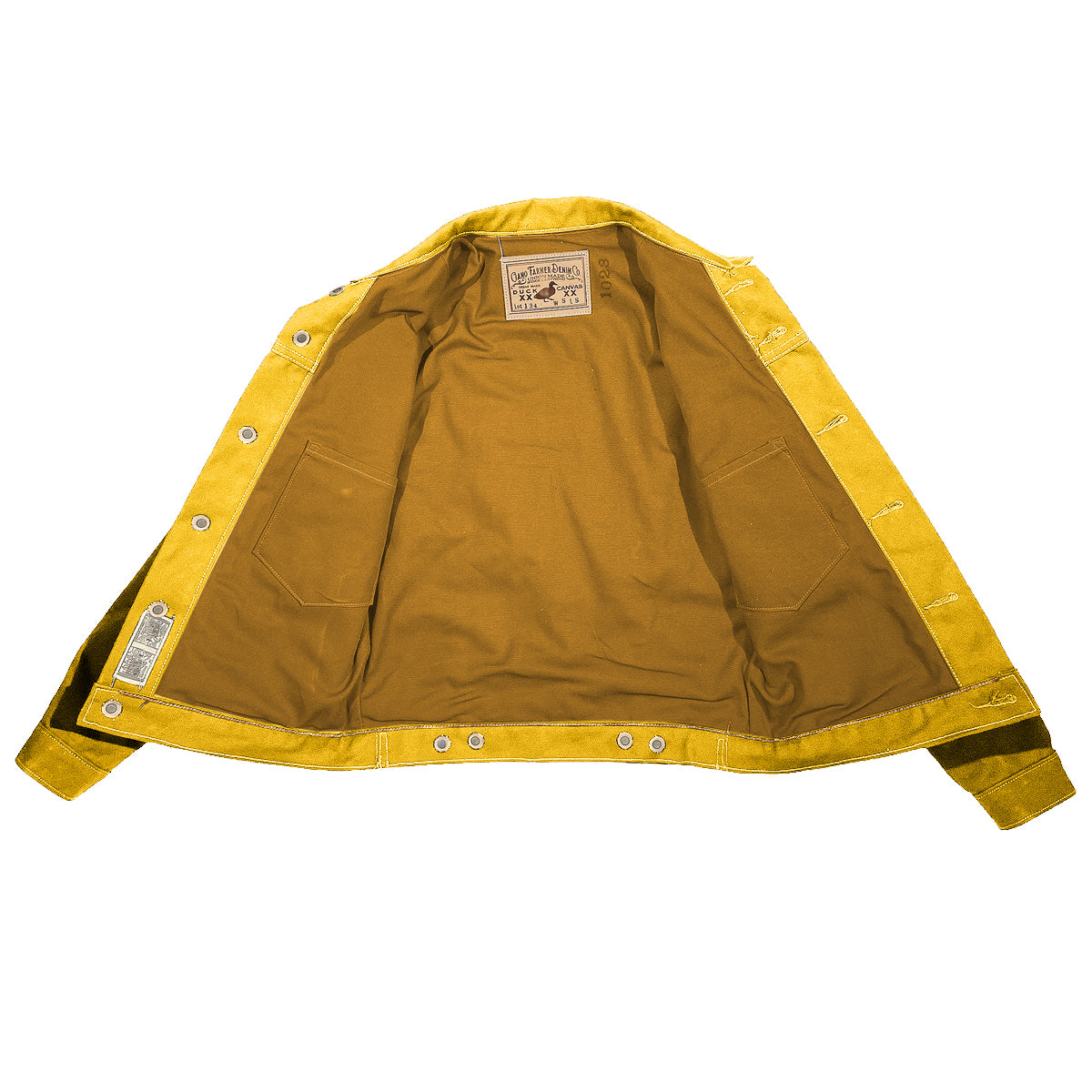 #134 18oz OCHRE Duck Canvas Field Hand Jacket