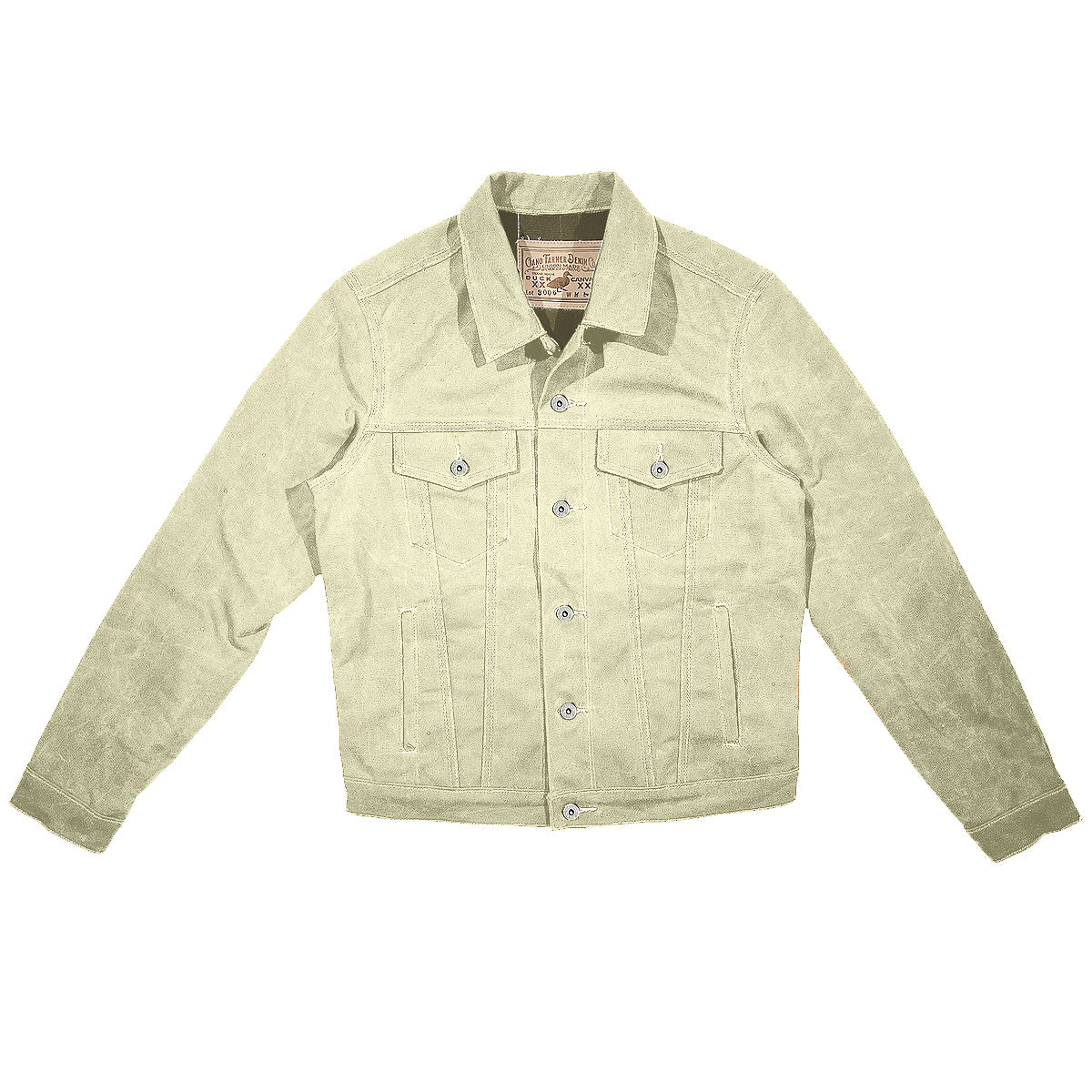 #3006 1967 Type III Modify Jacket 18oz Wax Duck Canvas Natural "Pinkerton"