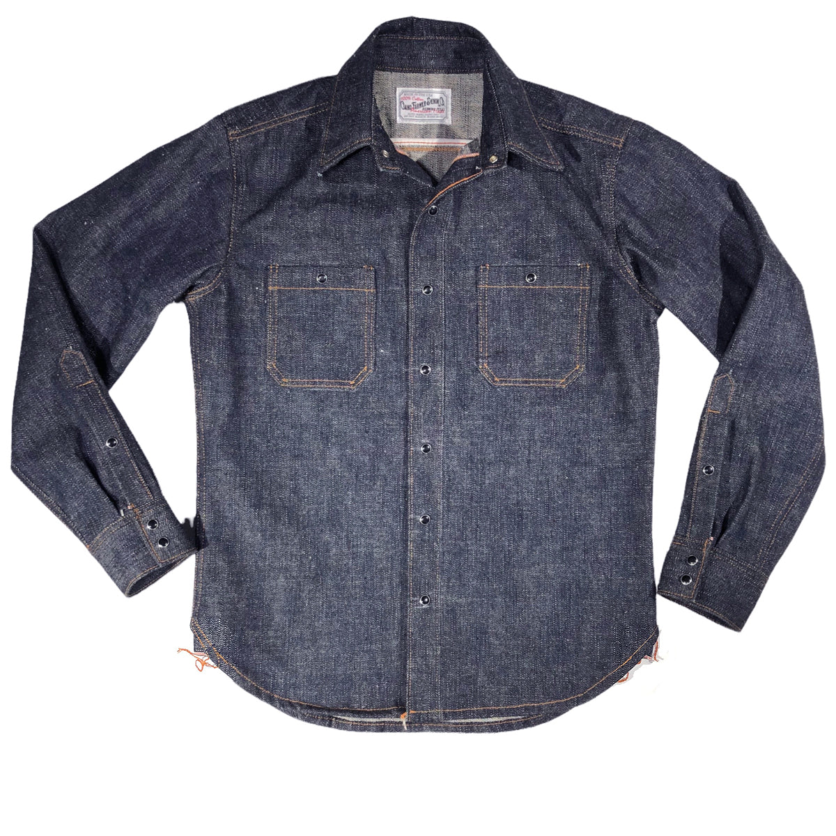 16oz Japanese INDIGO 'Secret Denim 0505" SELVAGE WORKSHIRT