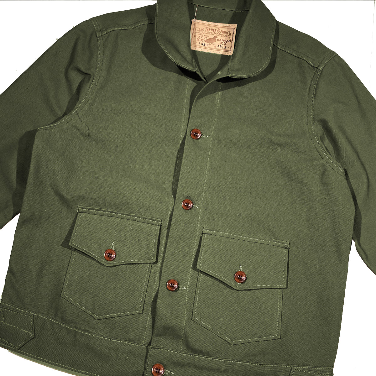 12oz Duck Canvas 1930's Modify Cossack Jacket {Various Colors}