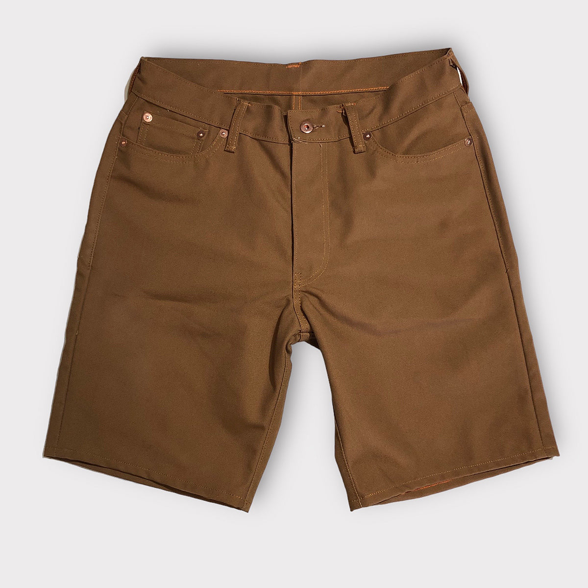 12oz Duck Canvas OCHRE 5 POCKET Version SHORTS 905 FIT