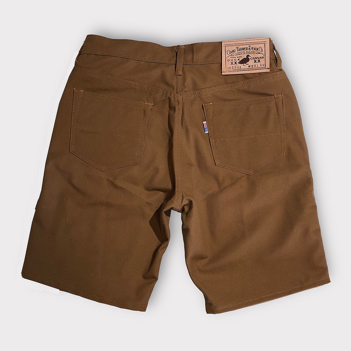 12oz Duck Canvas OCHRE 5 POCKET Version SHORTS 905 FIT