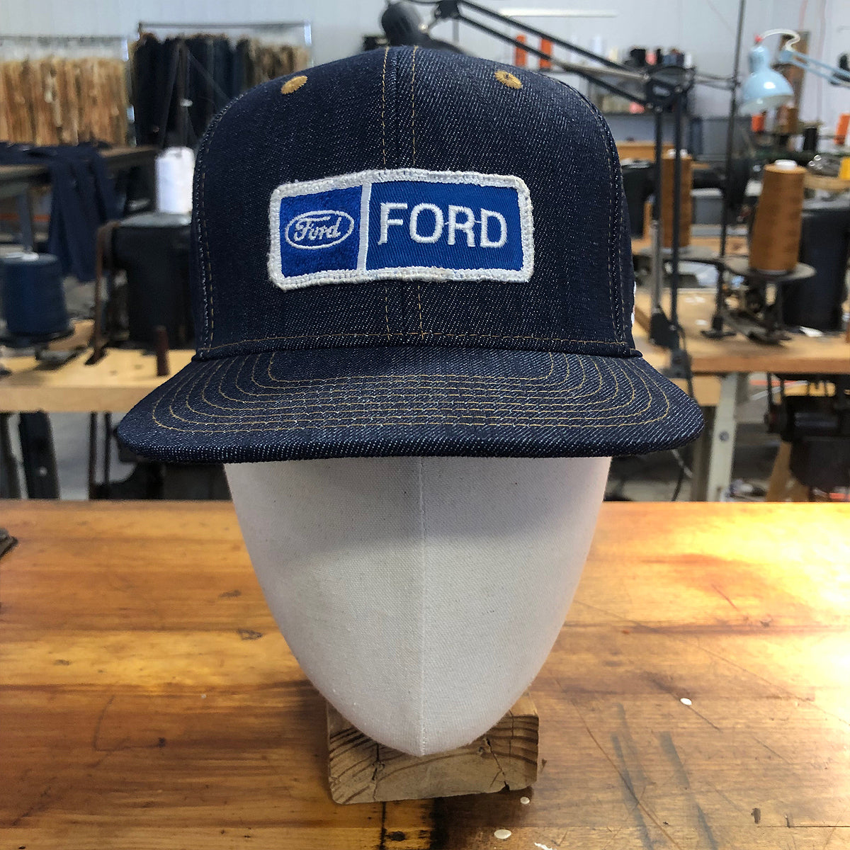 "PYC" Vintage HAT Patch 1960s "Ford®" Patch