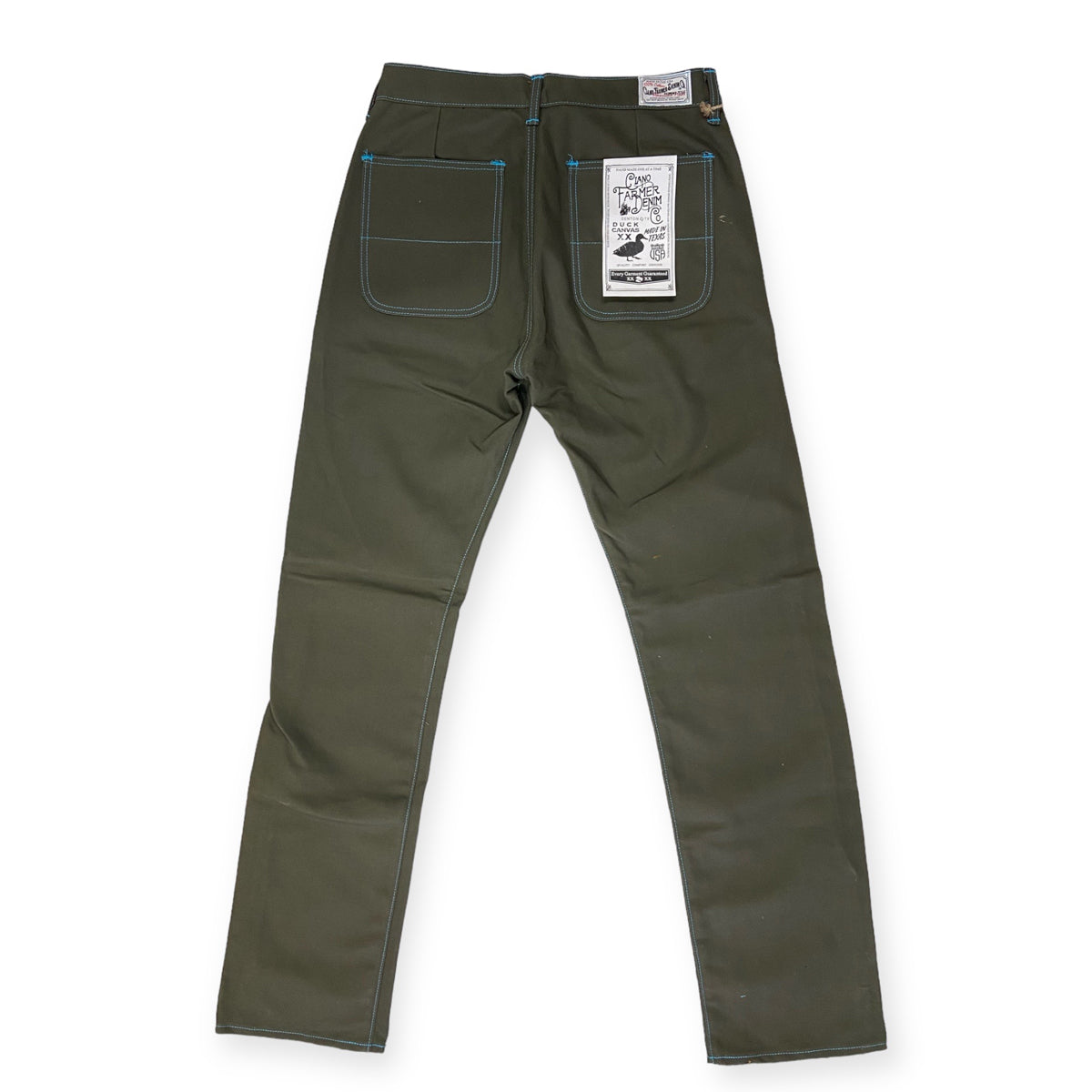 OPSTK 32W 36L 997 Miner Fit  - #133 12oz SeaGrass Duck Canvas FIELDHAND Chino