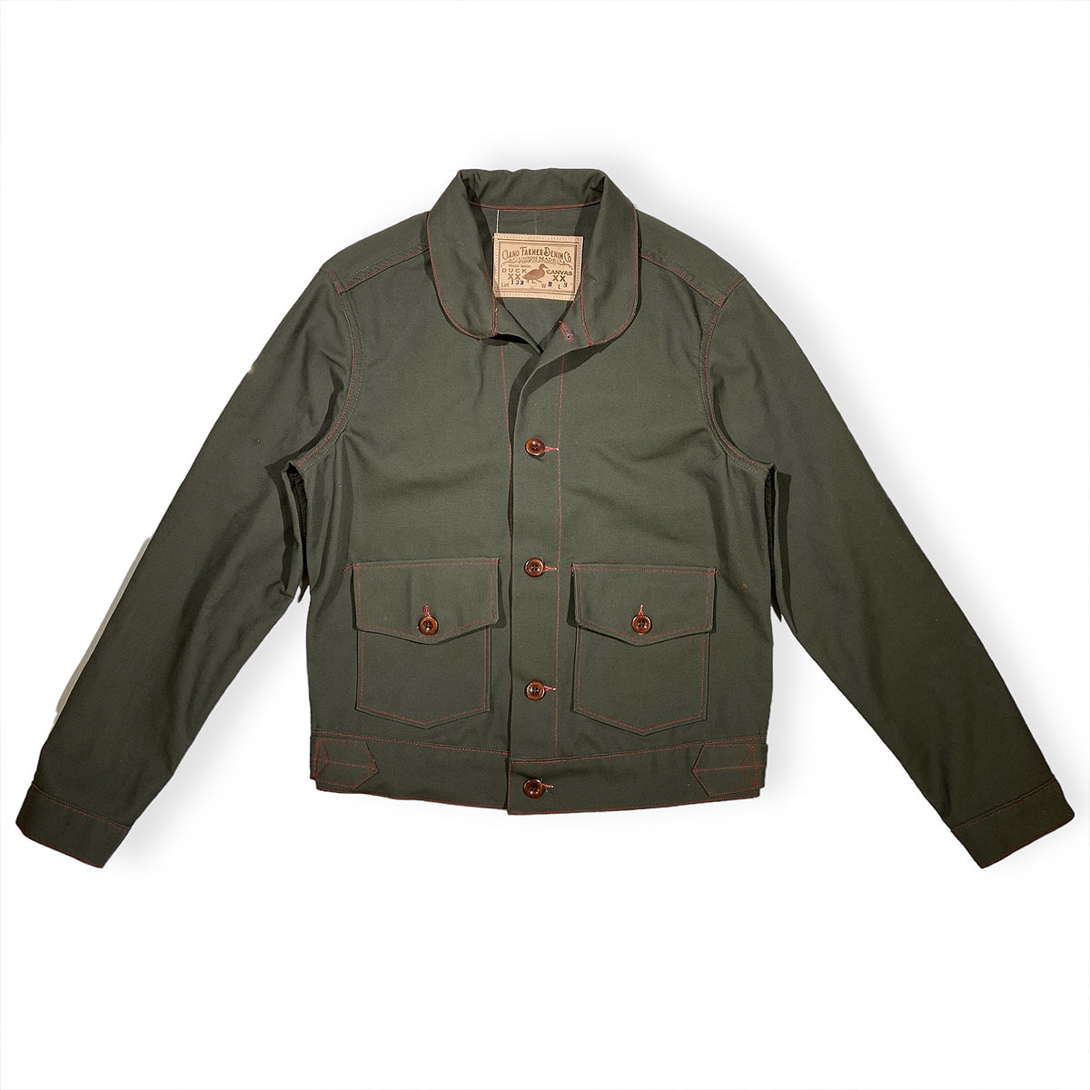 OPSTK Size Med Slim Fit -12oz Duck Canvas 1930's Modify Cossack Jacket