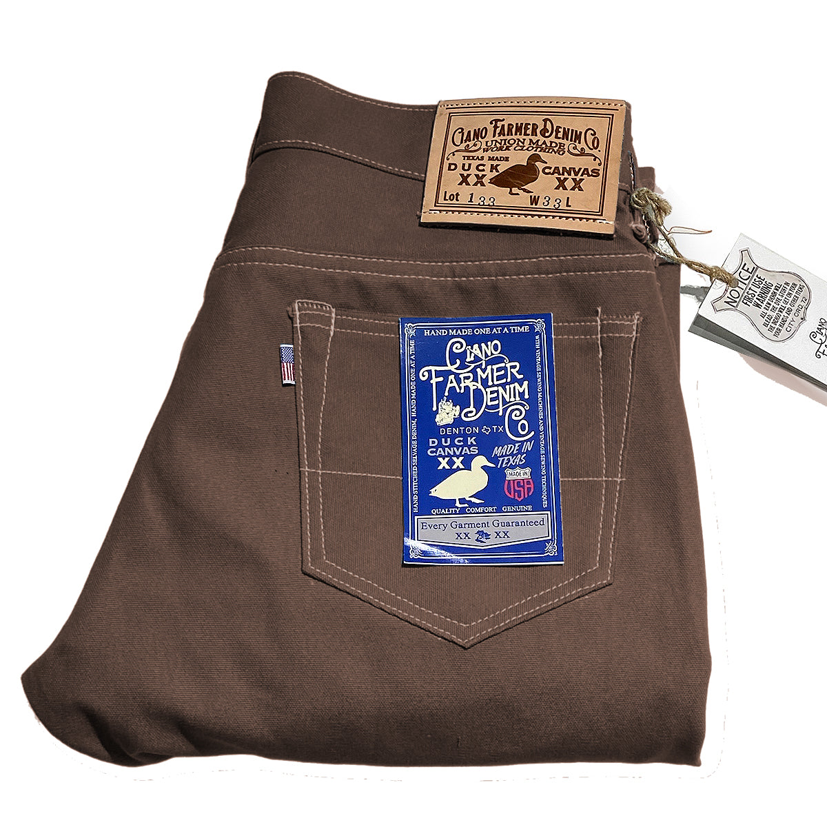 12oz Duck Canvas Timber 5 POCKET Version