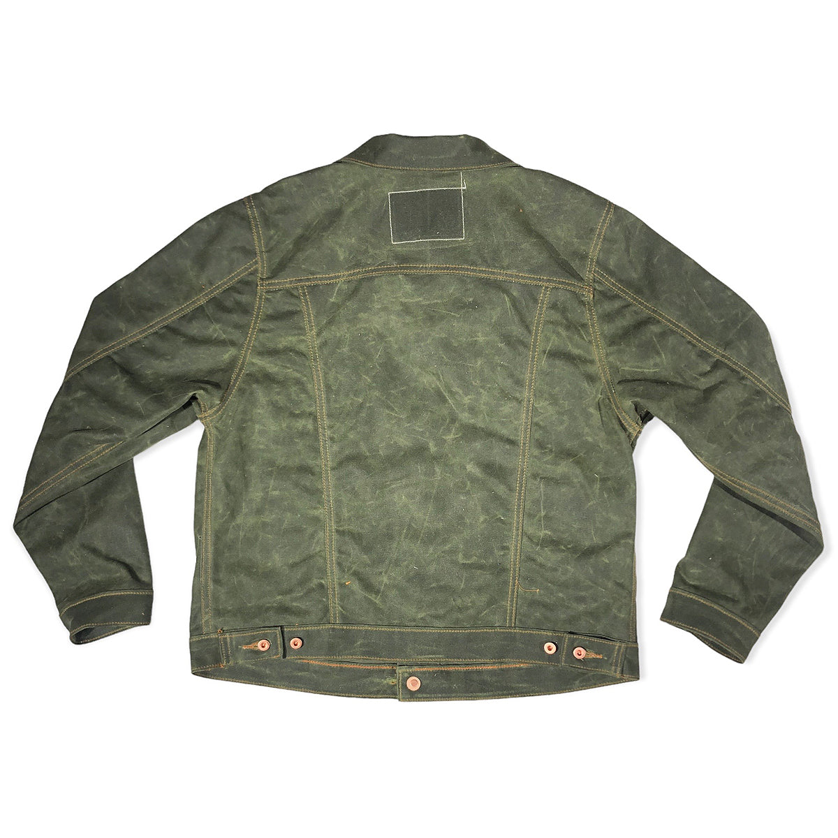 #3006 1967 Type III Modify Jacket 18oz Wax Duck Canvas MOD GREEN