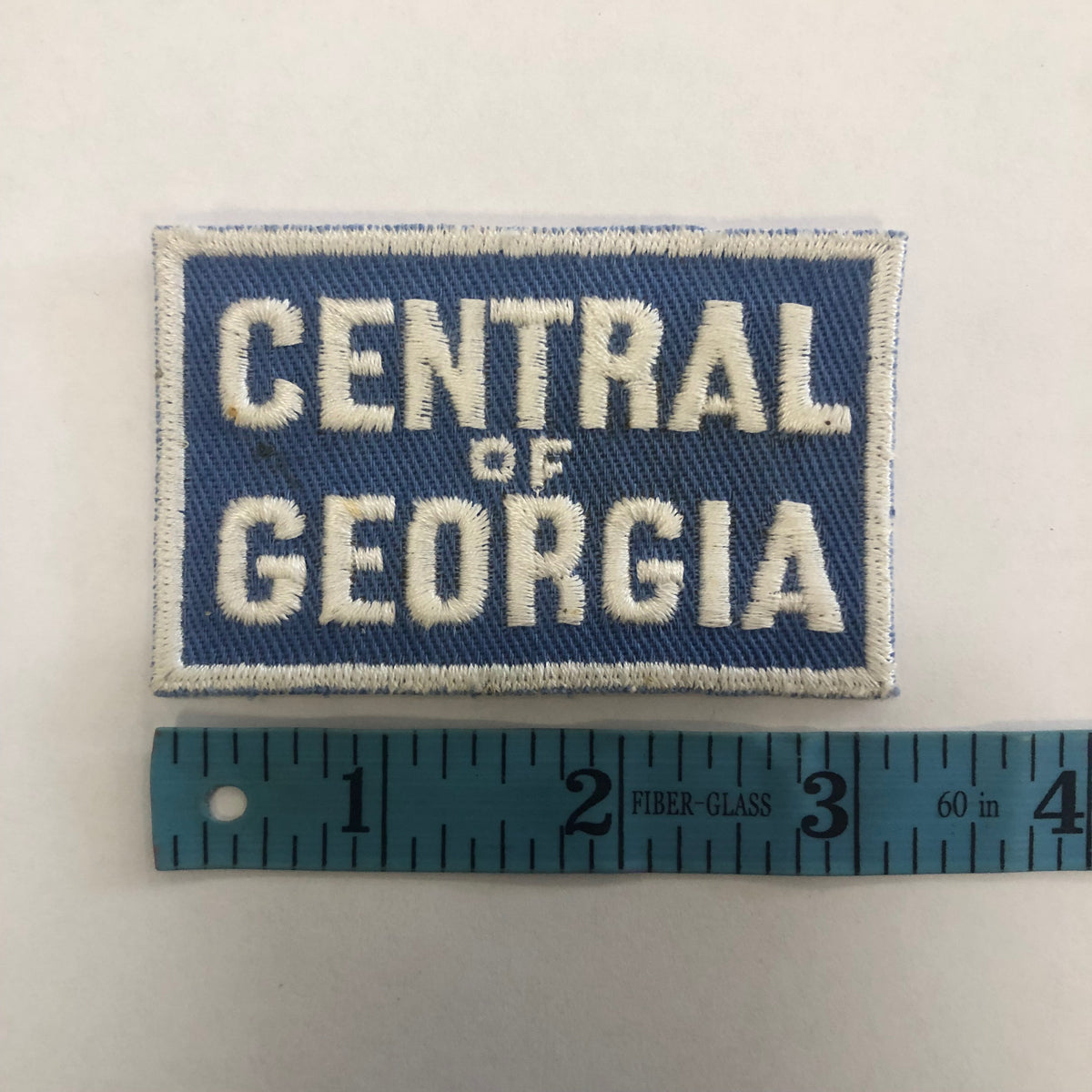 18oz Duck Canvas Navy Vintage HAT Patch 60s "Central of Georgia" Patch